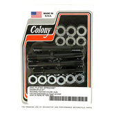 Colony, sprocket cover mount kit. Zinc SPROCKET COVER STUD KITS Colony