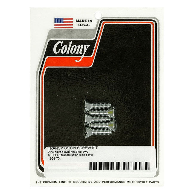 Colony bolt set, transmission side cover. Zinc TRANSMISSION MOUNT KITS Colony