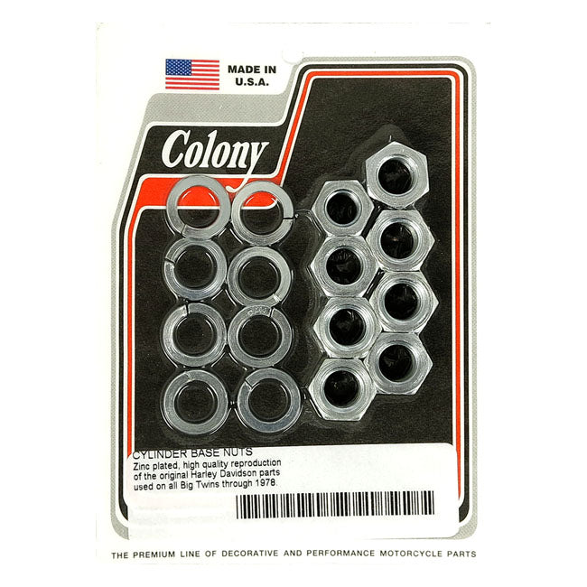 Colony cyl base nut kit CYLINDER BASE NUT KITS Colony