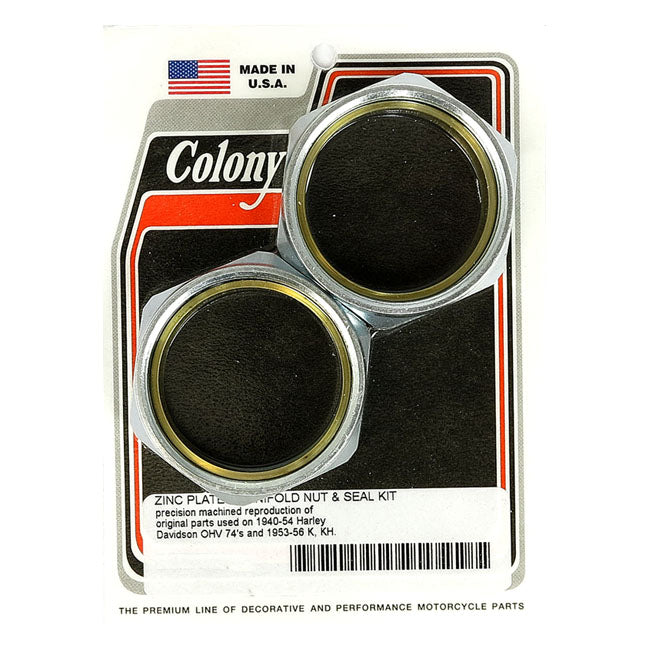 Colony manifold nuts, plumber style MANIFOLD PARTS/GASKETS Colony