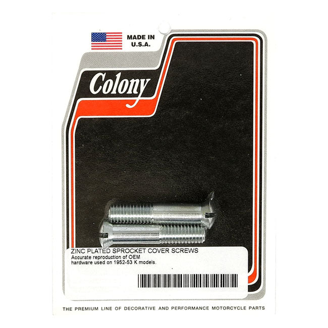 Colony, sprocket cover mount kit. Zinc SPROCKET COVER MOUNT KITS Colony