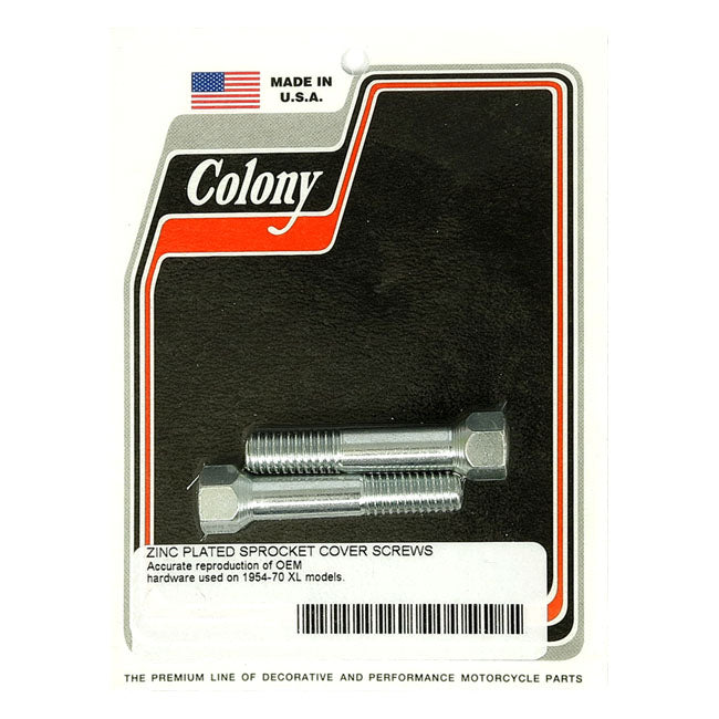 Colony, sprocket cover mount kit. Zinc SPROCKET COVER MOUNT KITS Colony