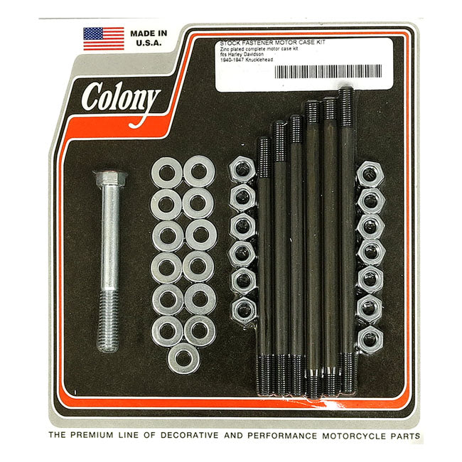 Colony crankcase bolt kit CRANKCASE BOLT KITS Colony