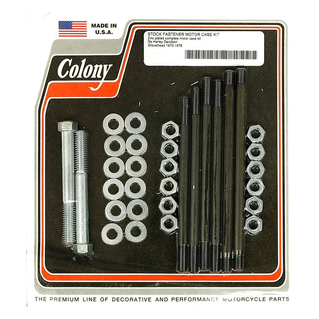 Colony crankcase bolt kit CRANKCASE BOLT KITS Colony