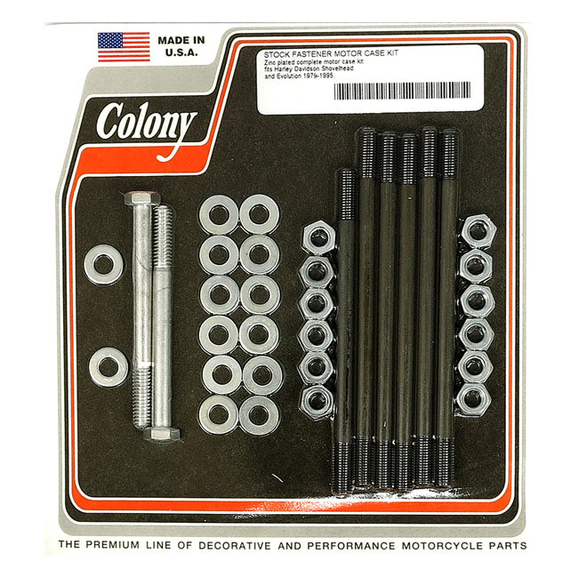 Colony crankcase bolt kit CRANKCASE BOLT KITS Colony
