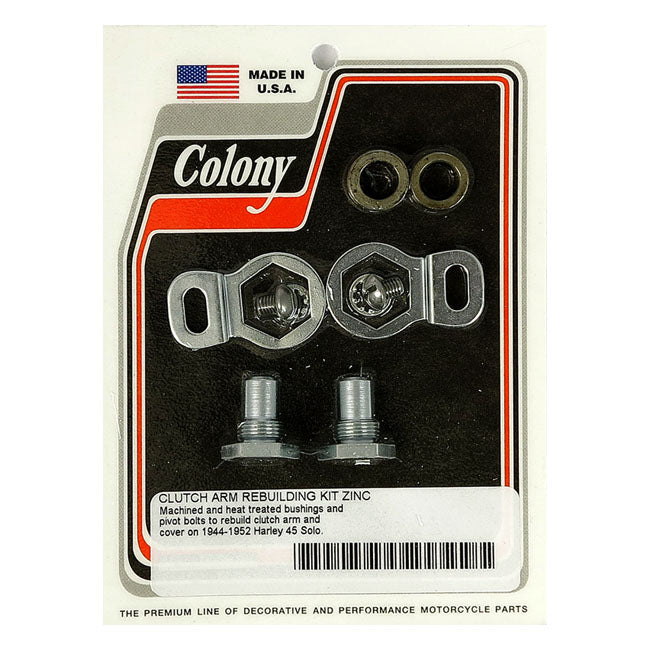Colony, clutch arm rebuild kit. Zinc CLUTCH RELEASE KITS Colony