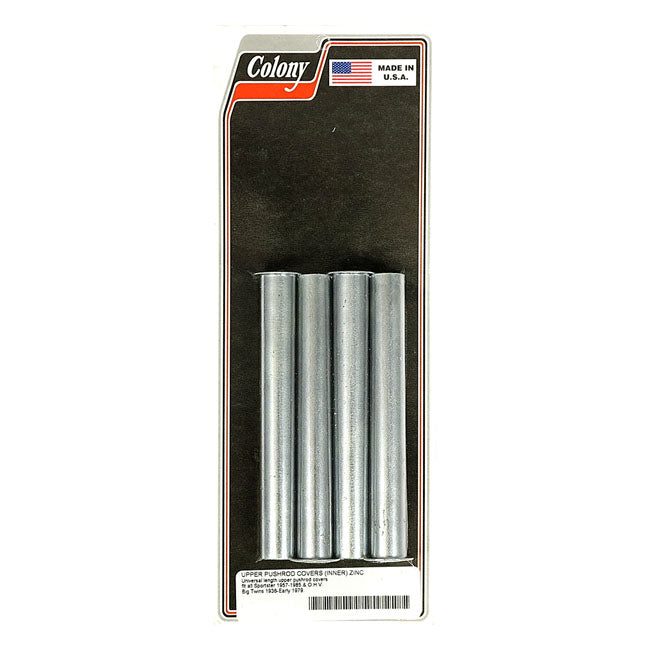 Colony, inner pushrod cover tubes. Zinc PUSHROD COVERS Colony
