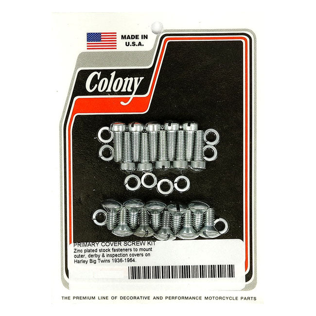 Colony primary mount kit slotted style, zinc PRIMARY MOUNT KITS Colony