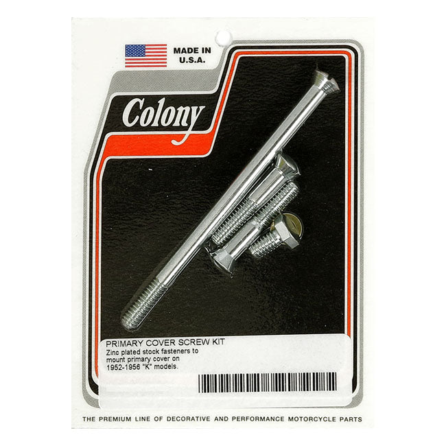 Colony primary mount kit slotted head, zinc PRIMARY MOUNT KITS Colony