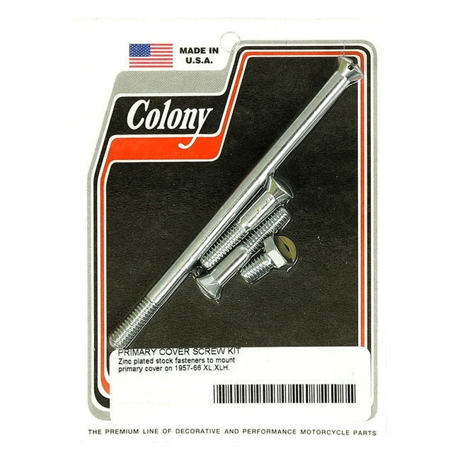 Colony primary mount kit slotted head, zinc PRIMARY COVER MOUNT KITS Colony