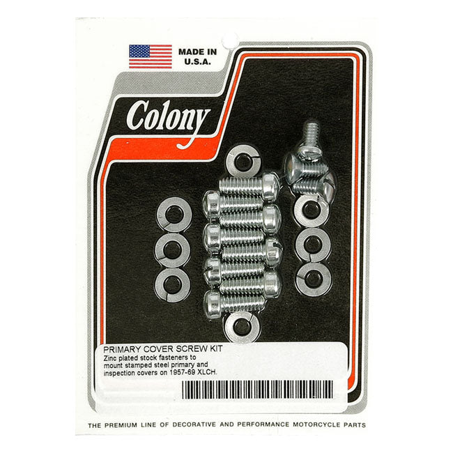 Colony primary mount kit slotted head, zinc PRIMARY MOUNT KITS Colony