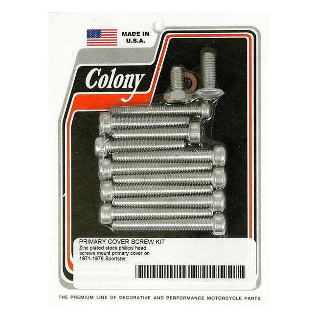 Colony primary mount kit phillips head, zinc PRIMARY MOUNT KITS Colony