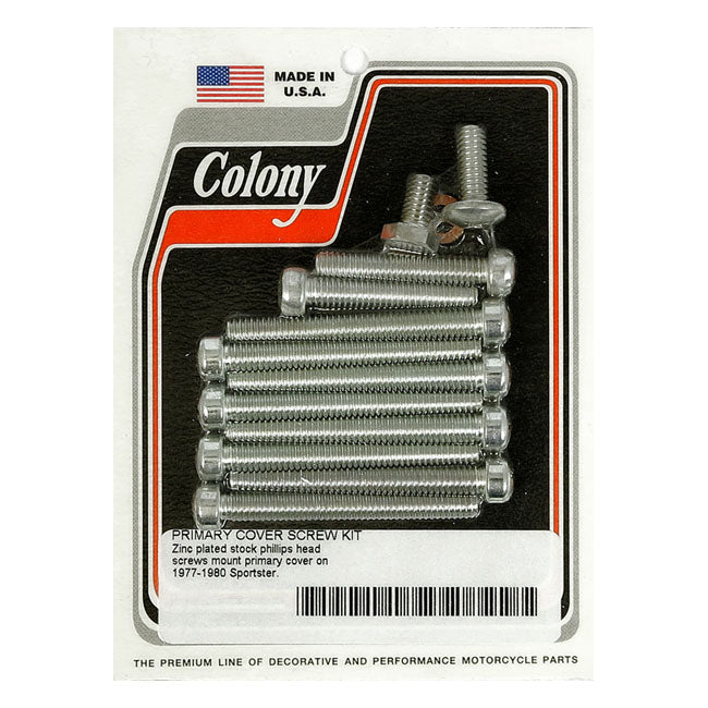 Colony primary mount kit phillips head, zinc PRIMARY MOUNT KITS Colony