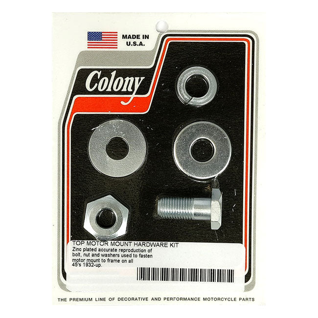 Colony upper motor mount kit MOTOR MOUNT KITS Colony