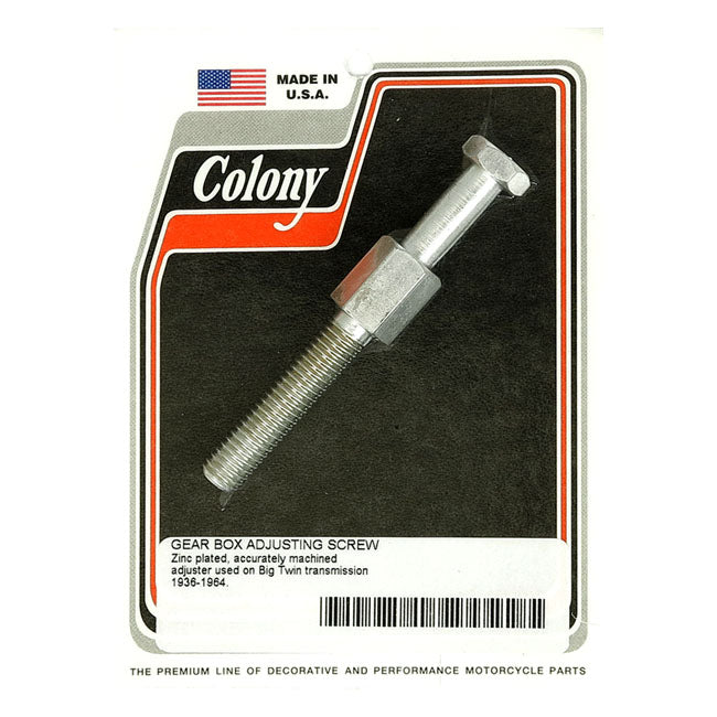 Colony, transmission adjuster bolt. Zinc TRANSMISSION ADJUSTER BOLTS Colony