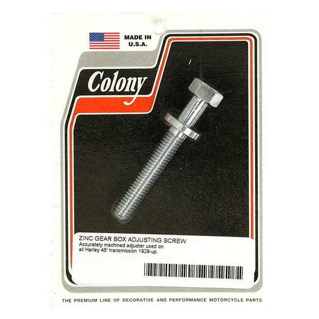 Colony, transmission adjuster bolt. Zinc TRANSMISSION MOUNTING KITS Colony