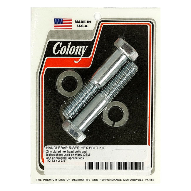 Colony riser bolt set RISERS MOUNTS Colony