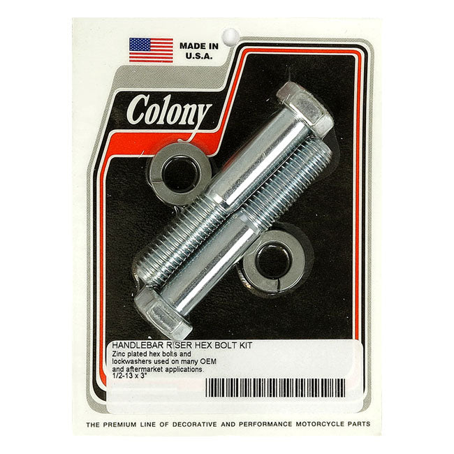 Colony riser bolt set RISERS MOUNTS Colony