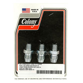 Colony, oil line fitting set. Zinc OIL LINE FITTINGS Colony
