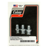 Colony, Knuckle rocker box oil feed fitting. Zinc ROCKER COVER MOUNT KITS Colony
