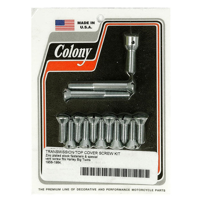 Colony transm top cover screw kit TRANSMISSION TOP COVER SCREW KITS Colony