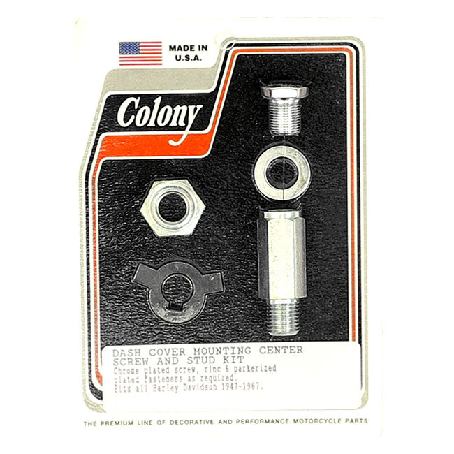 Colony, dash screw & nut kit. Zinc DASH MISC Colony