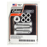 Colony lower motor mount kit zinc MOTOR MOUNT KITS Colony