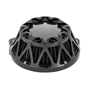 Arlen Ness Crossfire Air Cleaner, All Black - Milwaukee 8 Air Cleaner Arlen Ness