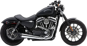 El Diablo 2:1 Exhaust System - Sportster Full Exhaust System Cobra Chrome 14-22 XL (except models with forward controls & XL 1200T / XL1200X)