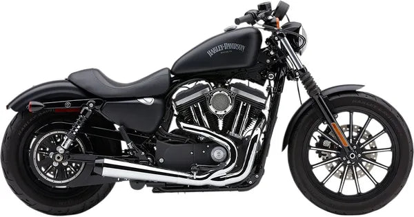 El Diablo 2:1 Exhaust System - Sportster Full Exhaust System Cobra Chrome 14-22 XL (except models with forward controls & XL 1200T / XL1200X)