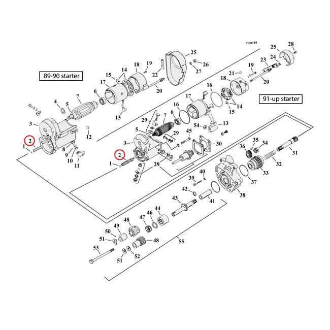 Return Spring, Starter Motor Solenoid Starter Motors Mcs
