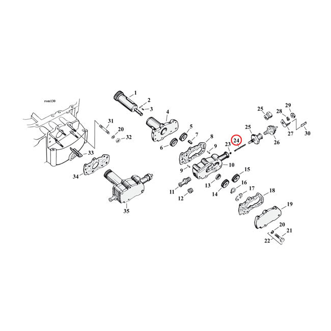 Spring, Check Valve Oil Pump Oil Pump Parts Mcs