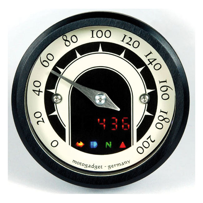 Motogadget Analogue Speedo 49 Mm Bl Speedometers Motogadget