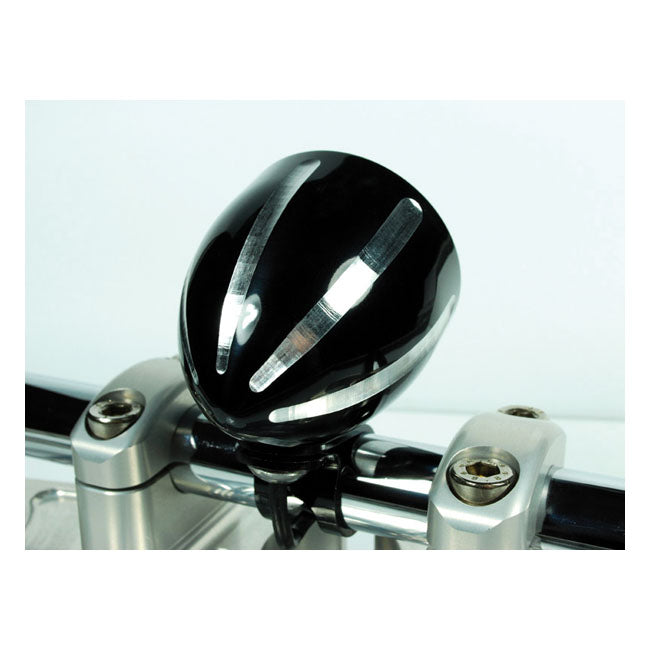 Motogadget, Tiny mount cup ''Grooved'' 1". Black CC SPEEDO CUPS Motogadget