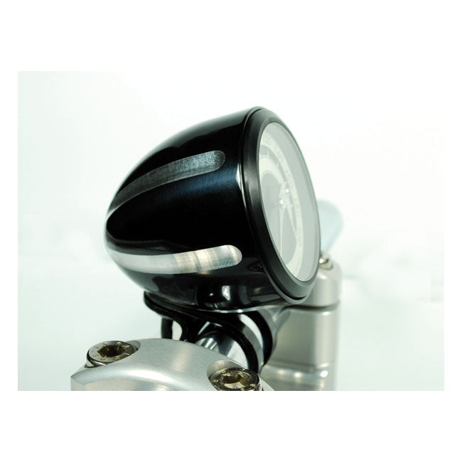 Motogadget, Tiny mount cup ''Grooved'' 1". Black CC SPEEDO CUPS Motogadget