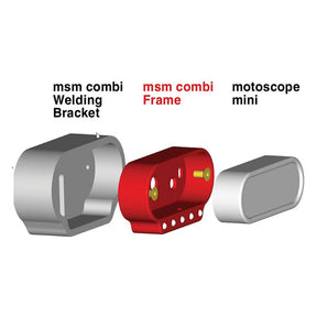 Motogadget Msm Combfr.Indic. L. Pl Speedometer Mount Parts Motogadget