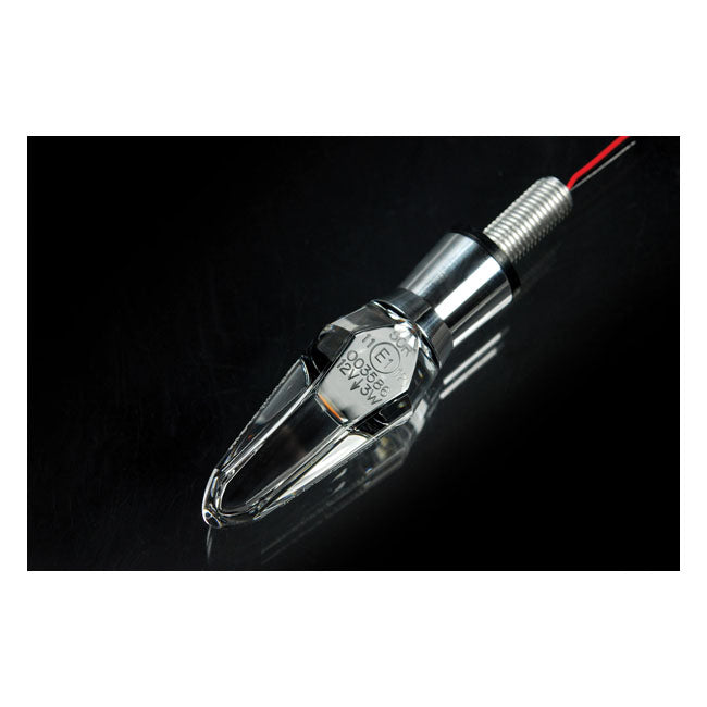 Motogadget, mo.blaze Ice LED turn signals. Polished TURN SIGNALS Motogadget