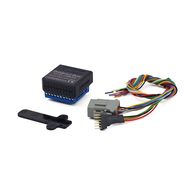Motogadget, breakout box J1850 Twin Cam SPEEDOMETERS Motogadget