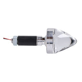 Motogadget, mo.blaze cone in-bar turn signals. Polished TURN SIGNALS Motogadget