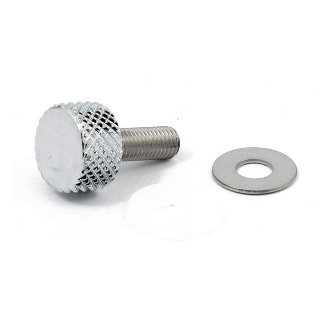 Thumb Screw Kit For Seat. Low Profile. Chrome Seat Mount Parts Mcs