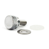 Thumb Screw Kit For Seat. Grooved. Chrome Seat Mount Parts Mcs