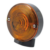 86 Up Style Fl Led Turn Signals. Front. Gloss Black Turn Signals Mcs