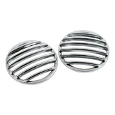 Fl Turn Signal Lens Grill. Chrome Turn Signals Lenses Mcs