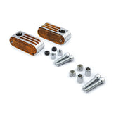 Lango Side Lighters, Turn Signals. Chrome Marker Lights Mcs