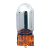 Light bulb #194. 12v 5w. Amber glass/chrome Bulbs Mcs