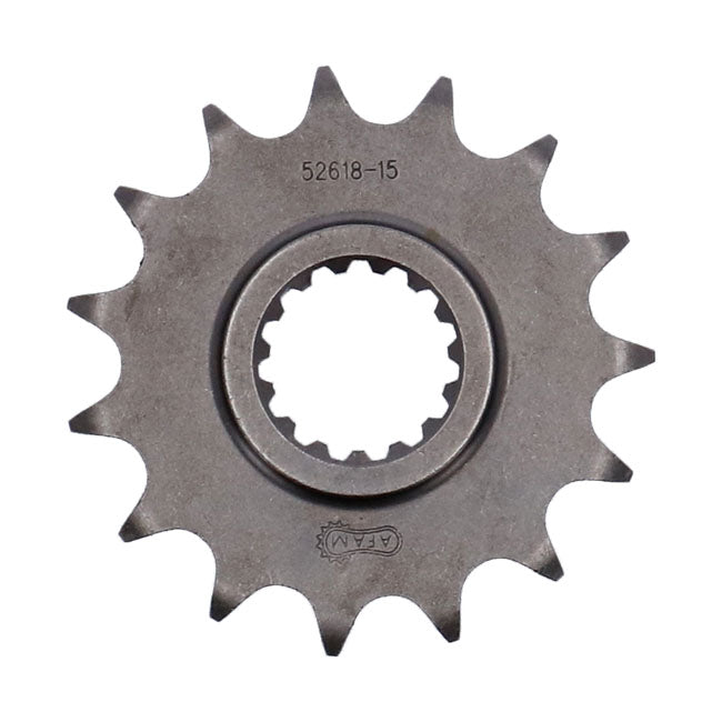 Afam, steel front sprocket. 15 teeth Sprockets Transmission Afam