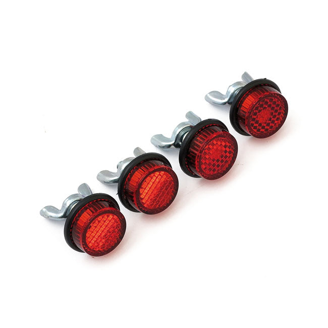 Chris Products Reflector Mini License Plate Reflectors Chris Products