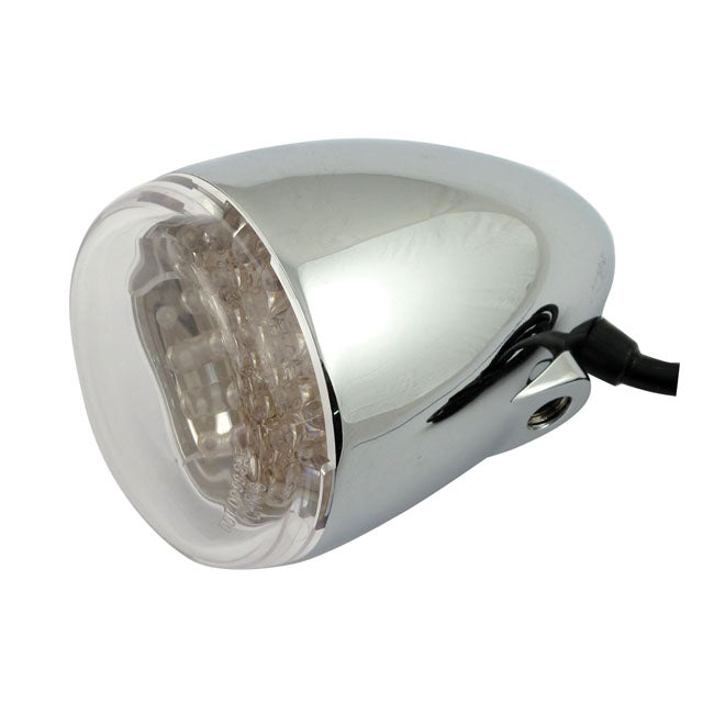 Chris Products, LED Bullet turn signals. Amber. Clear lens Bullet Lights Chris Products