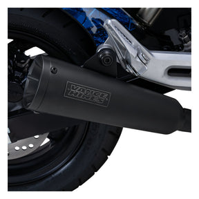 Vance & Hines, Upsweep slip-on. matte black Exhaust Slip-Ons And Mufflers Vance & Hines