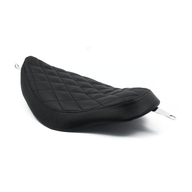 Solo Seat, Black - 04-22 XL Sportster Seat Rough Crafts